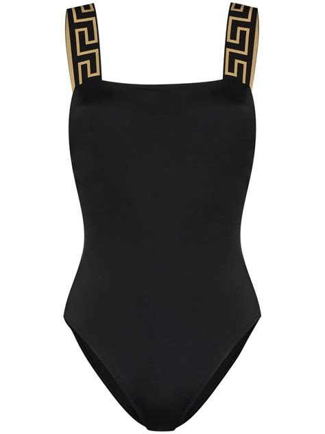 blue versace bikini|versace greca key swimsuit.